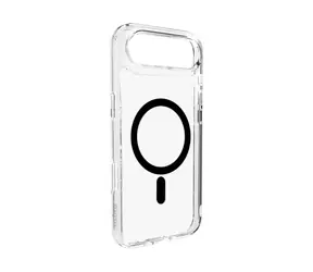 Puro Lite Mag iPhone 17 Air transparentní, černý rámeček / Kryt / MagSafe