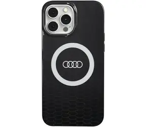 Audi IML Big Logo MagSafe černá / Kryt / iPhone 13 Pro, iPhone 13 / MagSafe
