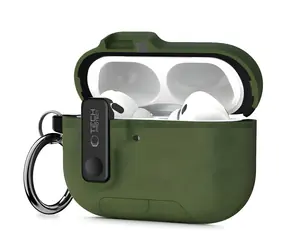 Tech-Protect Slim Hook Case zelená / Pouzdro / pro Apple AirPods Pro 3