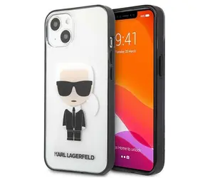 Karl Lagerfeld Ikonik Karl Kryt transparentní / Kryt pro Apple iPhone 13 mini