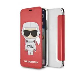 Karl Lagerfeld Space Cosmonaut červená / Kryt / Apple iPhone X, iPhone XS
