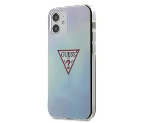 GUESS Tie & Dye modrá / Zadní kryt / pro Apple iPhone 12 mini / plastový hardcase