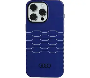 Audi IML MagSafe modrá / Kryt / pro Apple iPhone 15 Pro Max