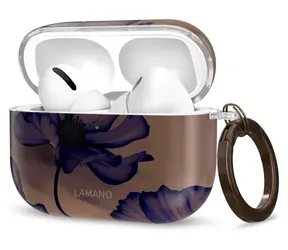 Tech-Protect Lamano hnědo-fialové / Pouzdro pro sluchátka / AirPods Pro 1. a 2. generace