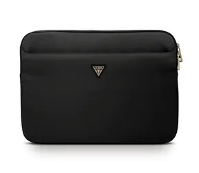 Guess Nylon Triangle Logo Pouzdro na notebook 13" černá / Pouzdro na notebook / 13" / Nylon
