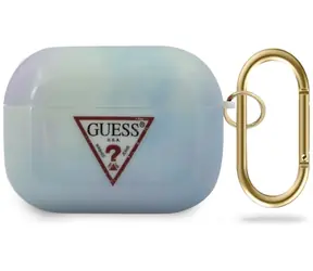 Guess Tie & Dye Collection pouzdro pro Apple AirPods Pro modrá / Pouzdro