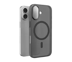 Puro Lightfeel iPhone 17 transparentní, černá / Kryt / MagSafe