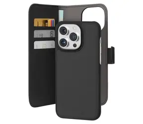 Puro Wallet Detachable černá / Pouzdro / MagSafe / Odnímatelná peněženka / iPhone 15 Pro