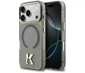 Karl Lagerfeld IML K Head Logo MagSafe černá / Zadní kryt / iPhone 17 Pro / MagSafe