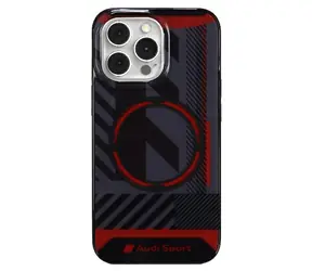 Audi IML Sport MagSafe iPhone 13 Pro a 13 černá / Kryt / MagSafe