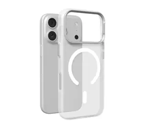 Puro Lightfeel iPhone 17 Pro transparentní, bílá / Kryt / MagSafe
