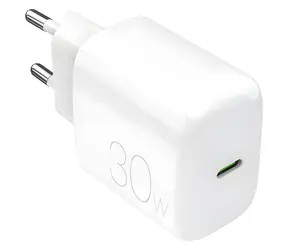 Puro PRO LITE bílá / Cestovní adaptér / USB-C / PD 30W