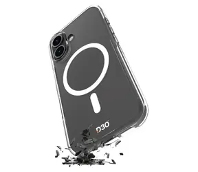 Puro Impact Clear D3O transparentní / Pouzdro / MagSafe / iPhone 16