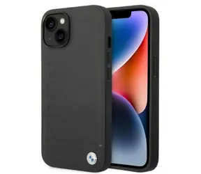 BMW Signature MagSafe iPhone 14 černá / Zadní kryt / Hardcase / Potisk loga