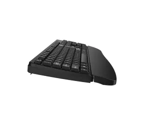 GENIUS KB-7123 černá / Bezdrátová klávesnice / USB 2.4 GHz / Copilot / CZ+SK layout