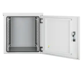 Intellinet 716109 šedá / Nástěnný rozvaděč / 9U / 19" / IP55 / 615x600x635 mm