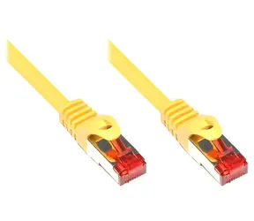 Good Connections Patch kabel Cat6 žlutá 5 m / Patch kabel / S/FTP / RJ-45 / 250 MHz