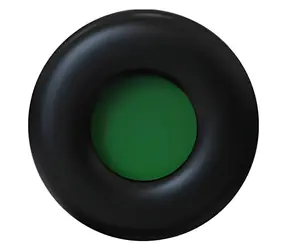 Yealink kožený náušník pro WH62 a WH66 / Náhradní náušník / kůže / 1 ks