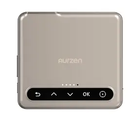 Aurzen Zip zlatá / Mini projektor / DLP / 720p / 100 ANSI lm / 5000mAh baterie / Magplay držák