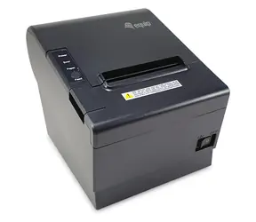 Equip Termotiskárna 80mm černá / Pokladní tiskárna / USB / Bluetooth / Wi-Fi / řezačka / 203 dpi