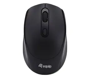 Equip Bezdrátová myš Dual Mode černá / Myš / 4 tlačítka / 2,4 GHz / 1600 DPI
