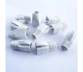 DATACOM Krytka pro RJ45 CAT6A, CAT7 bílá / Krytka konektoru / 10 ks