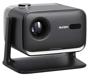 Aurzen Boom Mini černá / Projektor / LED / FHD 1920x1080 / 500 ANSI / Wi-Fi / Bluetooth / Google TV