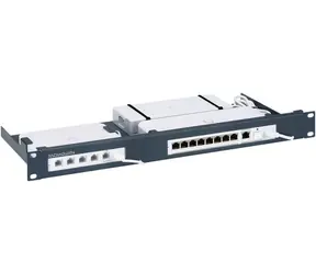 Rackmount.IT RM-UB-T8 tmavě modrá / Montážní sada do racku / 19" / 1U / UCG-MAX, UCG-ULTRA, USW-Flex 2.5G(-PoE)