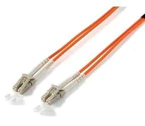 Equip optický kabel LC-LC OM2 5m oranžová / Patch kabel / Multimode / Duplex / LSZH plášť