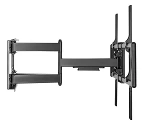 Equip Držák TV 60-120" černý / Držák TV / naklápěcí a otočný, 2 ramena / VESA 200x200-900x600 / nosnost 120 kg