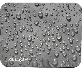 Allsop Kapky černá / Podložka pod myš / Antistatická / 277 × 267 mm