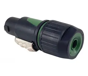 Equip Konektor SpeakOn 4-pólový černá, zelená / Konektor / šroubovací svorky / kabel 6-12 mm