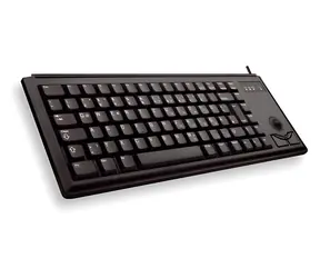 Cherry G84-4400LUBDE-2 černá / Klávesnice s trackballem / drátová / USB / TKL 75% / DE layout
