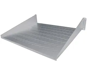 Intellinet Rack police šedá / Rack police / 19" / 2U / hloubka 400 mm / nosnost 25 kg