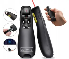 Zenwire S15 / Bezdrátový prezentér s laserem / Ukazovátko / USB
