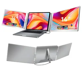 14" Extralink SmartLife S688 / Přenosný monitor / IPS / 1920x1200 / 2 monitory