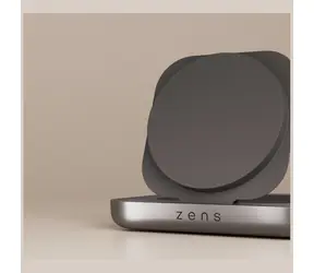 ZENS Magnetic Nightstand Charger černá / Bezdrátová nabíječka / Qi2 / 15W / USB-C