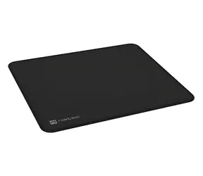 Natec Colors Series Obsidian Black / Podložka pod myš / 300 x 250 mm