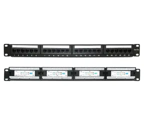 XtendLan / Patch panel / 19\" / 24 portů / Cat5e