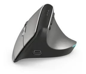 Hama EMW-700 šedá / Vertikální myš / Bezdrátová / Bluetooth 4.2 / Nabíjecí / 8 tlačítek