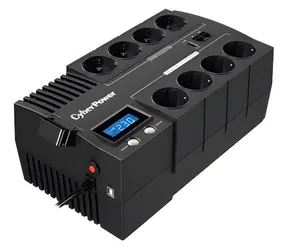 CyberPower BR1200ELCD černá / Záložní zdroj UPS / 1200VA/720W / LCD / 8x zásuvka / USB