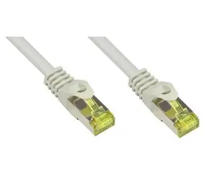 Good Connections Cat7 S/FTP 15m šedá / Patch kabel / RJ-45 / 600 MHz