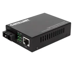 Intellinet Gigabit Media Converter SC Multimode 550m / Konvertor médií / RJ-45 / SC / 1000 Mbps