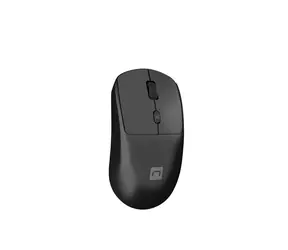 Natec Hawk 2 černá / Bezdrátová laserová myš / 2,4 GHz / 3 200 DPI / 4 tlačítka