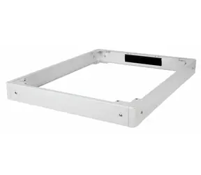 Equip Sokl pro rack 800x1000 mm světle šedá / Sokl / Výška 100 mm / Ocel / RAL7035