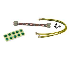 Equip Uzemňovací sada pro racky / Uzemňovací sada / 6 bodů / 220 mm