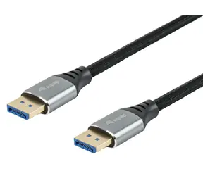 Equip DisplayPort 2.1 Premium černá / Kabel / DisplayPort / 16K/60Hz / 3 m / pozlacené konektory