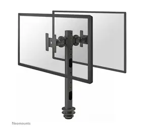 Neomounts FPMA-D050DBLACK černá / Držák displeje na stůl / 10-30" / VESA 100x100 / nosn. 10 kg / 2 displeje