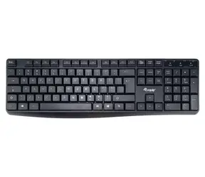 Equip Klávesnice US černá / Klávesnice / Kabelová / QWERTY / 105 kláves / 1,5 m