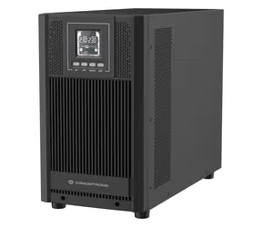 Conceptronic UPS Online Tower 3000VA/2700W černá / Záložní zdroj / Online / 4x Schuko / USB, RS-232